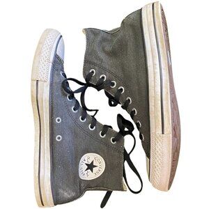 Converse Chuck Taylor All Star High Top Unisex 7.5 Mens/ 9.5 Womens Gray Canvas